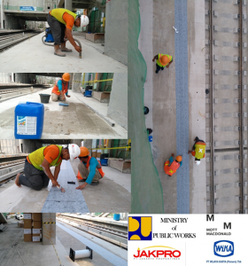 PTPV TVM (Touch Voltage Membrane) Construction of LRT Jakarta Corridor 1 (Phase 1) Kelapa Gading - Velodrome